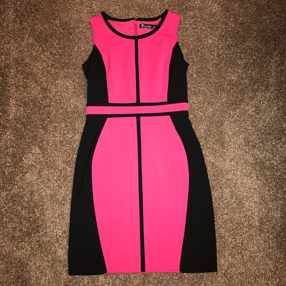 New York & Company Dresses & Skirts - NWOT! Beautiful NY&Co Black & Pink Dress, Size 4
